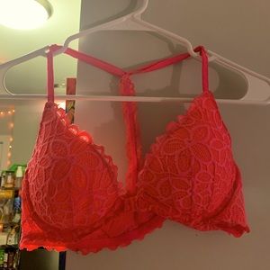 PINK Date Racerback bra in pink 34B